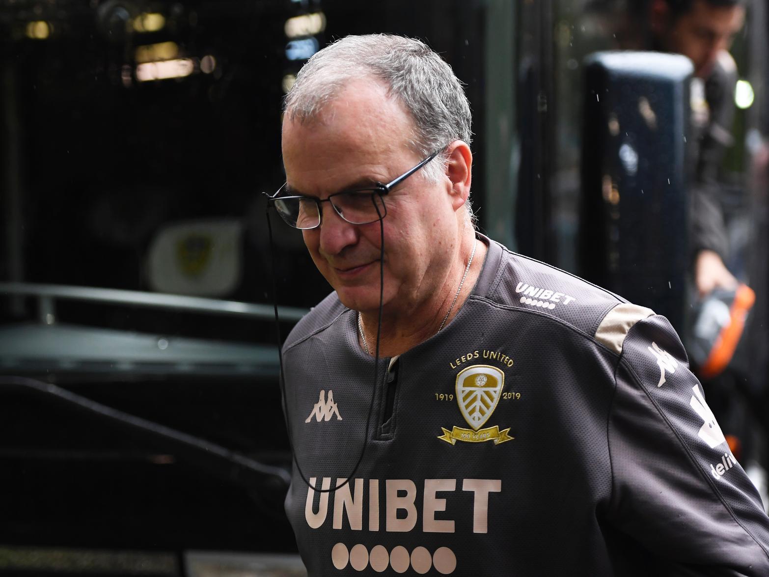 FIRST PREMIER TEST: For Leeds United under head coach Marcelo Bielsa. Photo by George Wood/Getty Images.