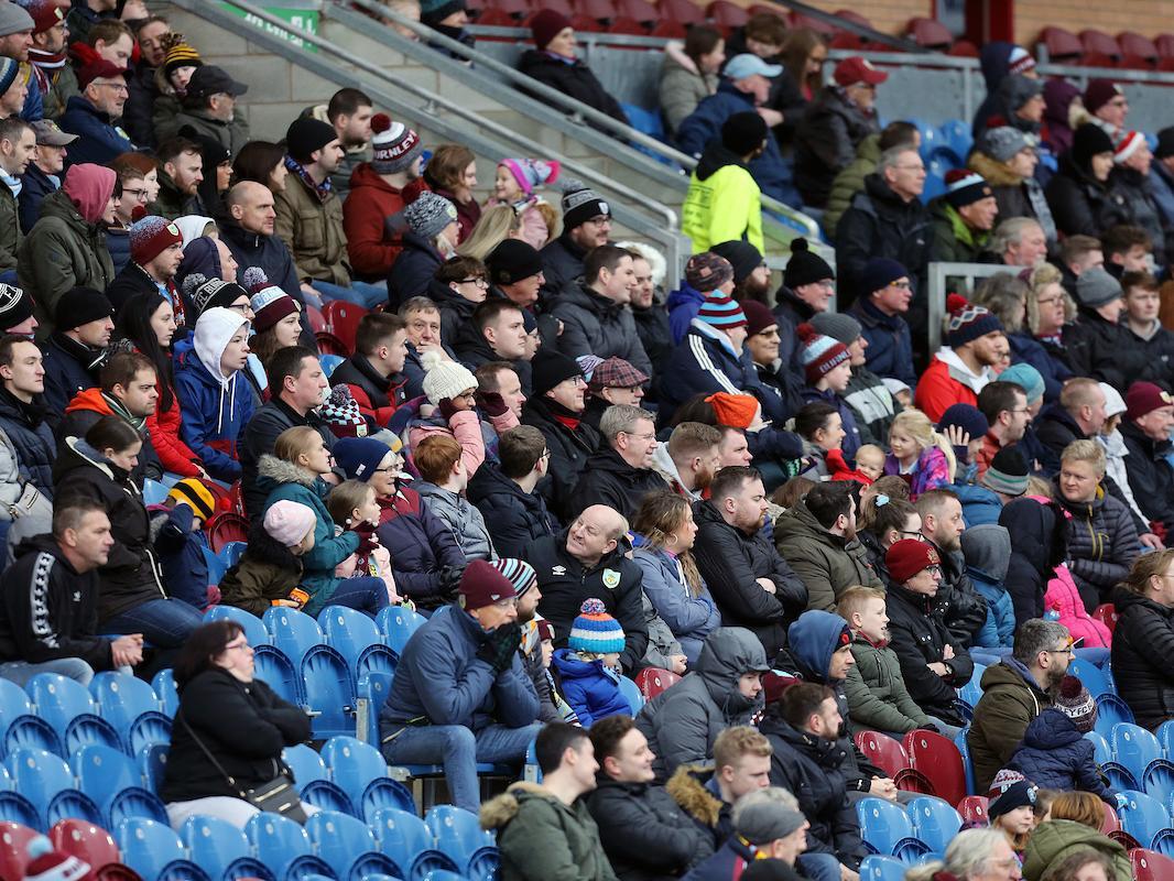 Burnley v Peterborough fan photos. Photo: Rich Linley/CameraSport