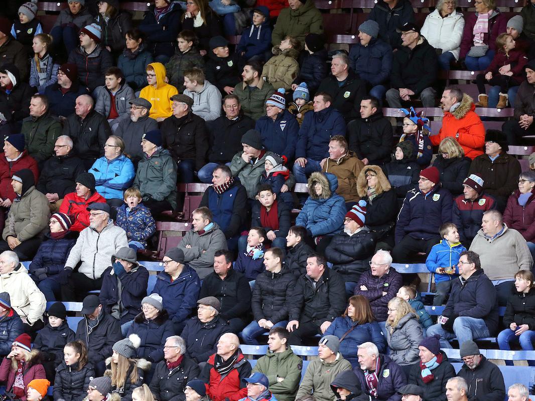 Burnley v Peterborough fan photos. Photo: Rich Linley/CameraSport