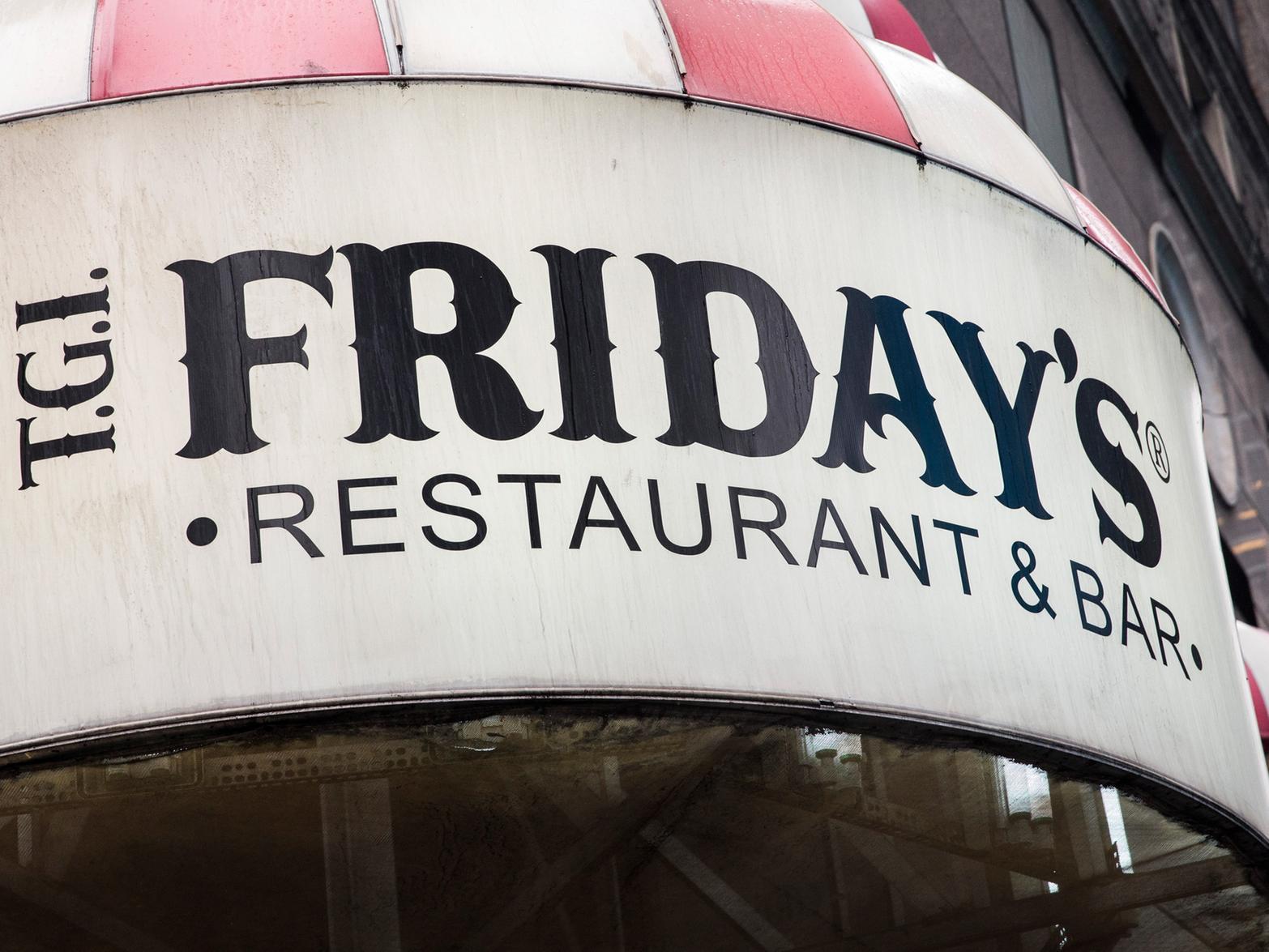 American chain TGI Friday's focus on burgers, ribs, grills and fried chicken, but also have a wide-ranging vegan menu, and plenty of desserts on offer.