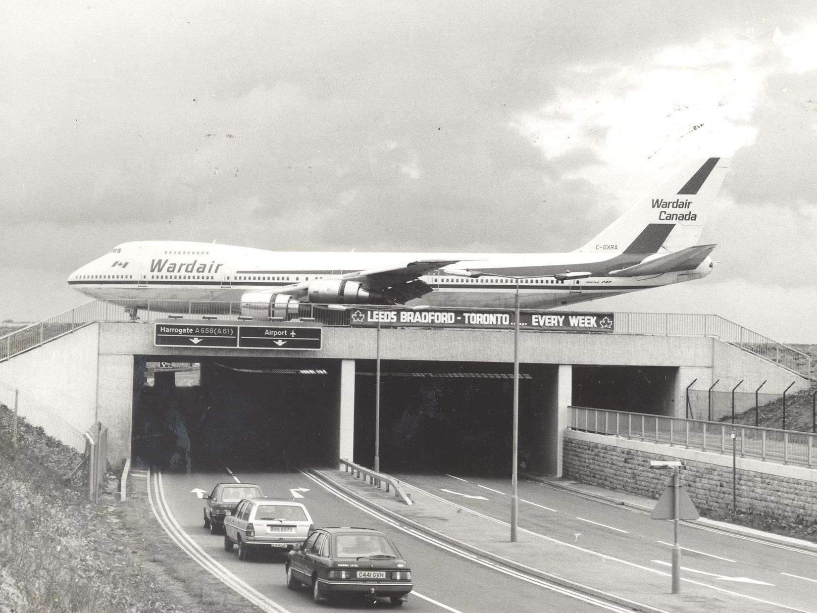 Take a trip down memory lane with these photos from Leeds Bradford Airport during the 1980s.