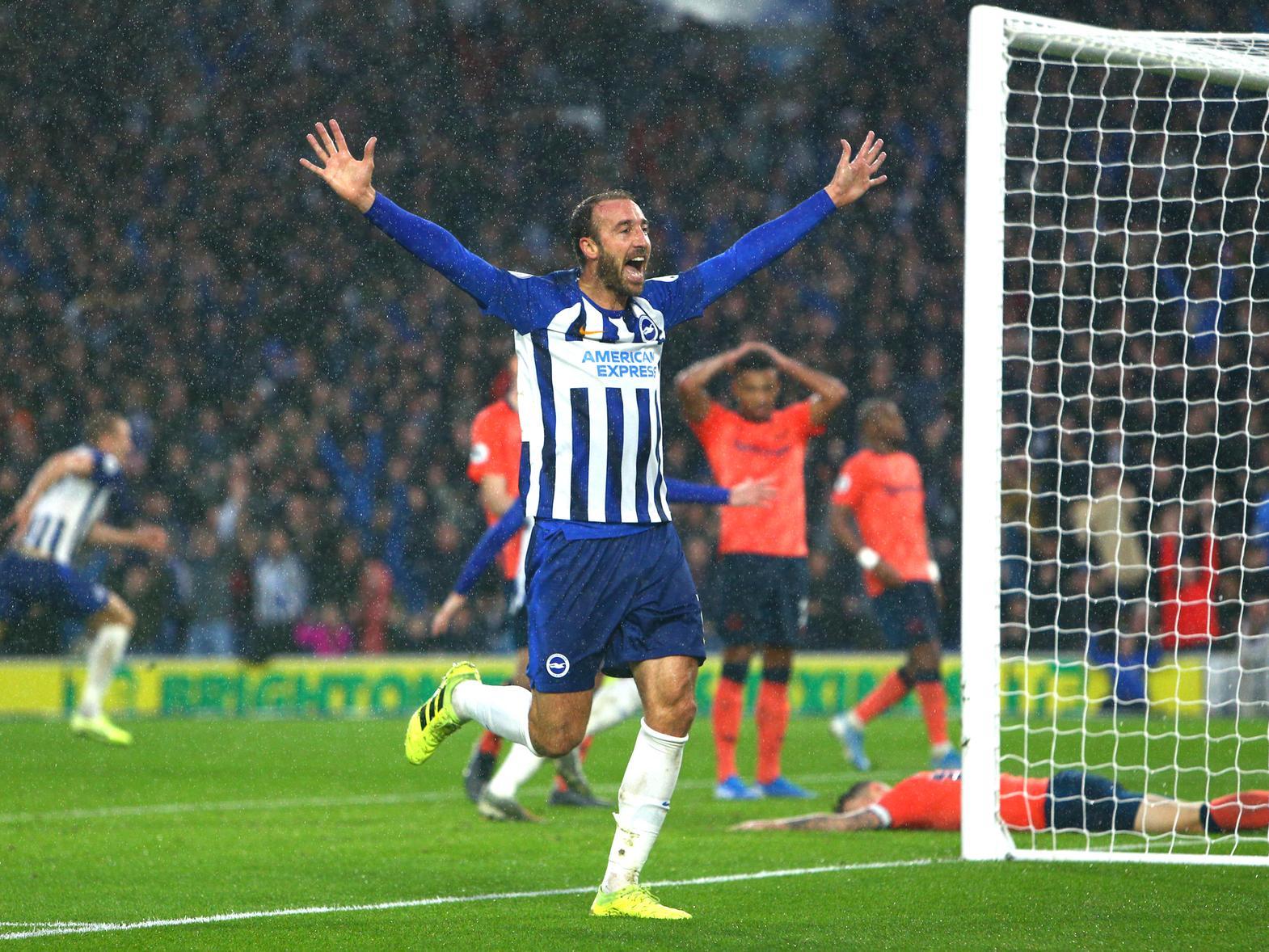 Odds: 10/1. The veteran striker looks likely to leave Albion this month - that is, if they complete the signing of CSKA Moscow's Fedor Chalov. Leeds are third favourites to sign him.