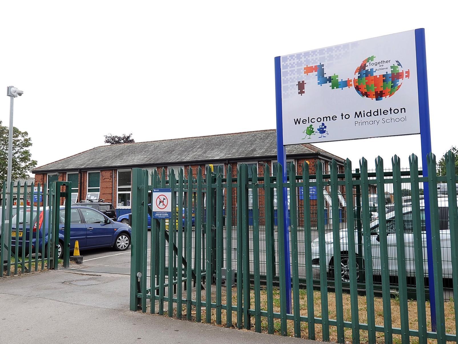 33 per cent of students at Middleton Primary School met their expected standard