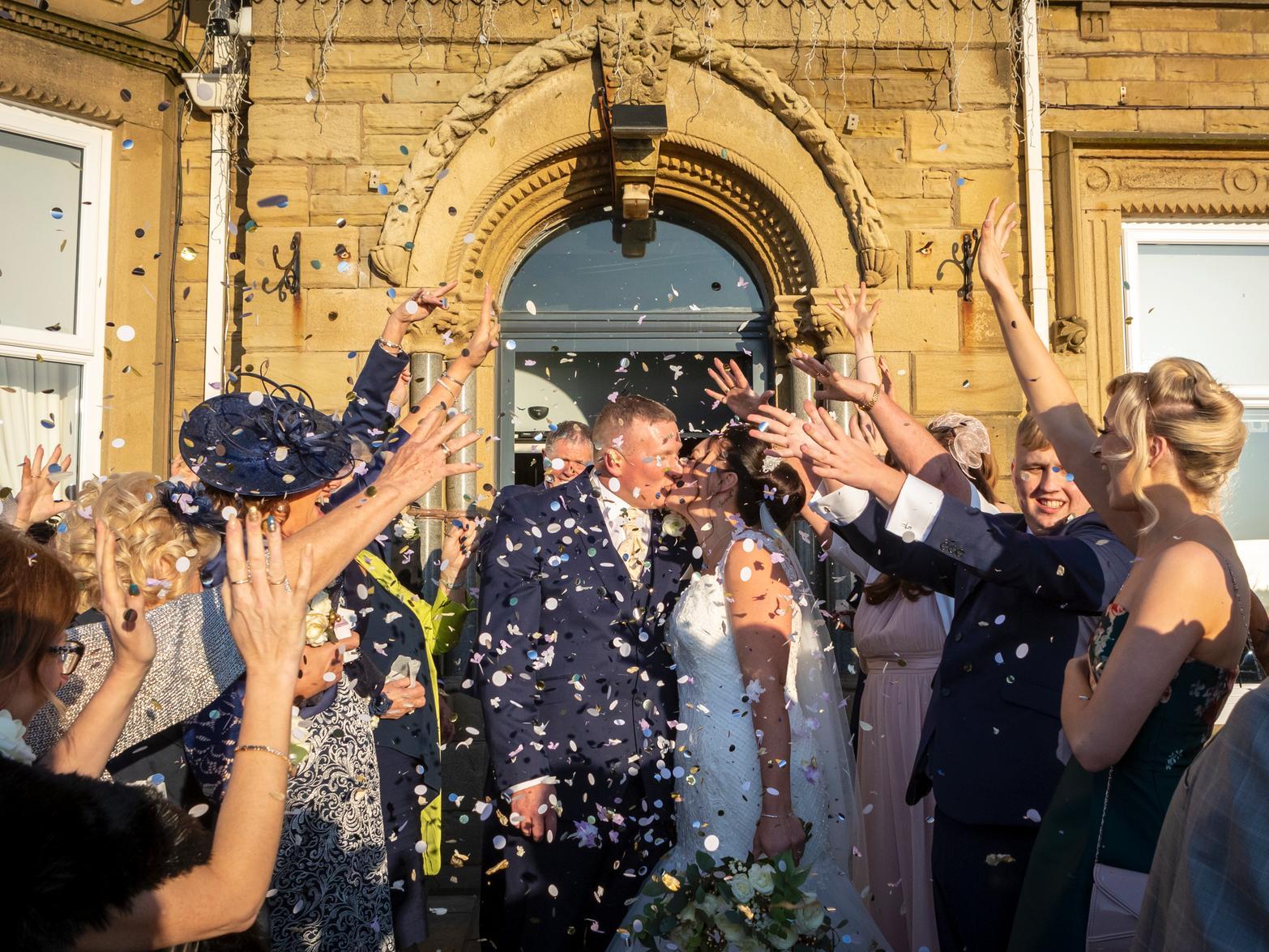 A confetti shot after the ceremony Photos: Nick Dagger Photography