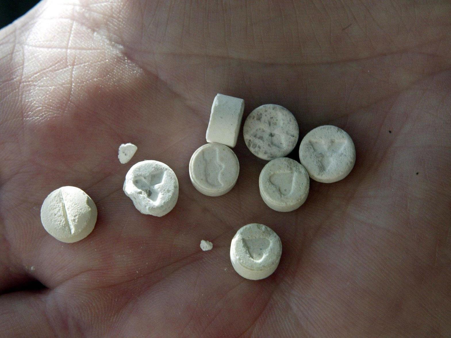 Police made 112 seizures of ecstasy, totalling 1,000 doses. Picture: Paul Faith/PA Wire