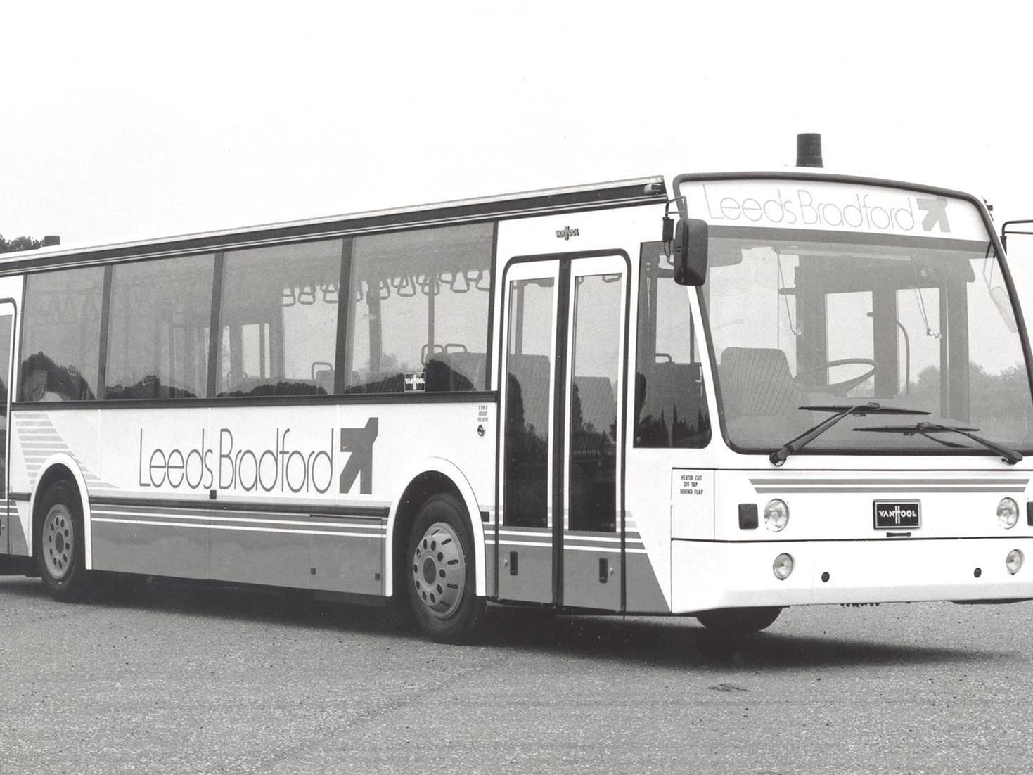 Recognise this? Leeds Bradford Airport was the first in the UK to aquire these passenger transfer coaches.
