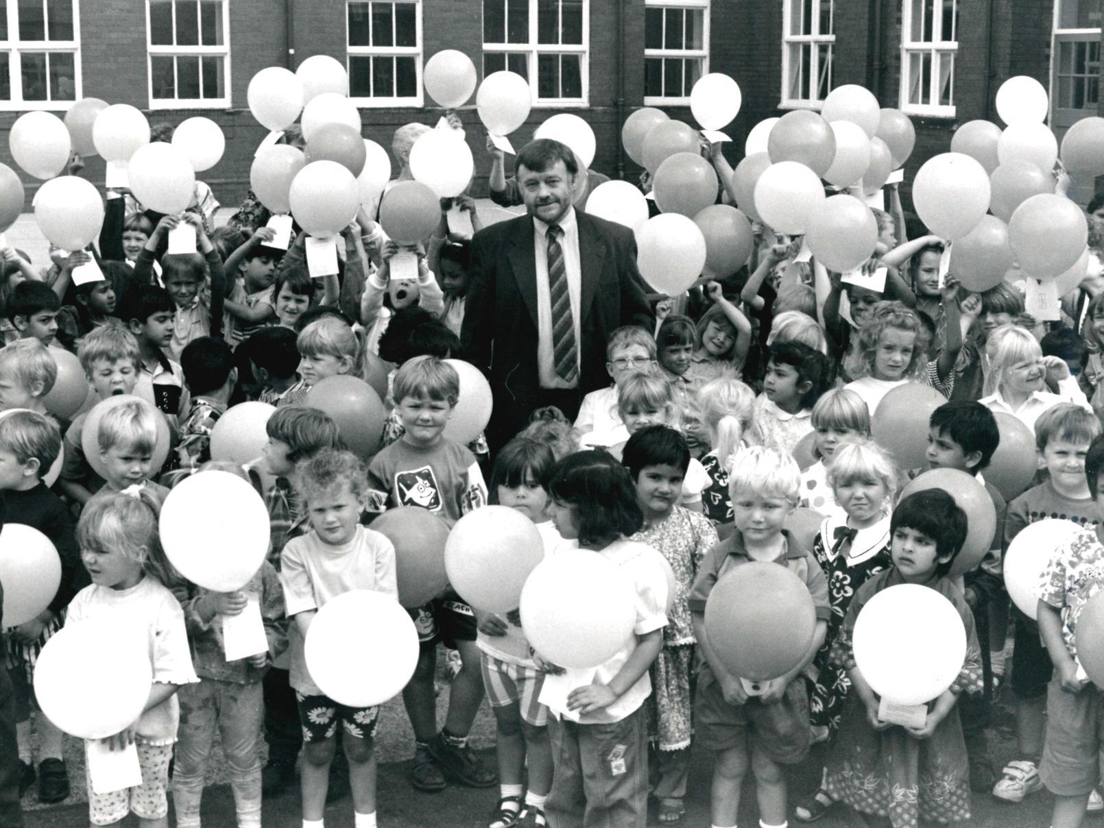 Lawefield Lane School. Reopening of building. Published in the Wakefield Express 5.8.1994