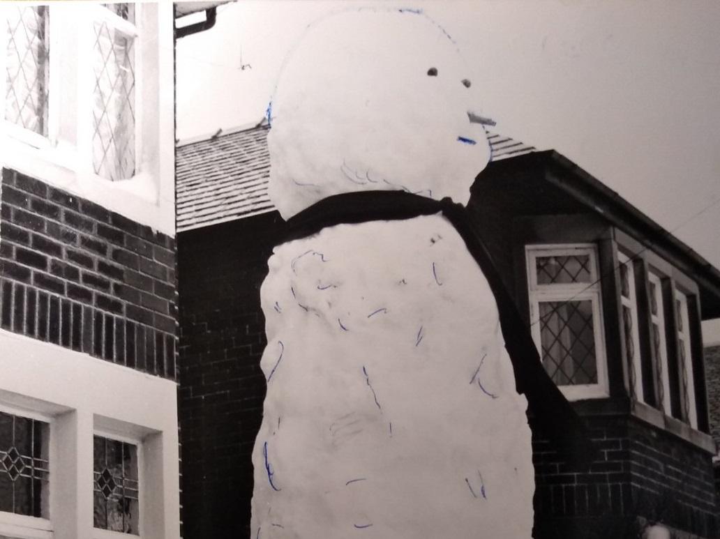 Reader Alan Wilkins sent this photo in asking if it could possibly be the biggest snowman to emerge from the snowy weather of 1981 in Blackpool. It probably was...