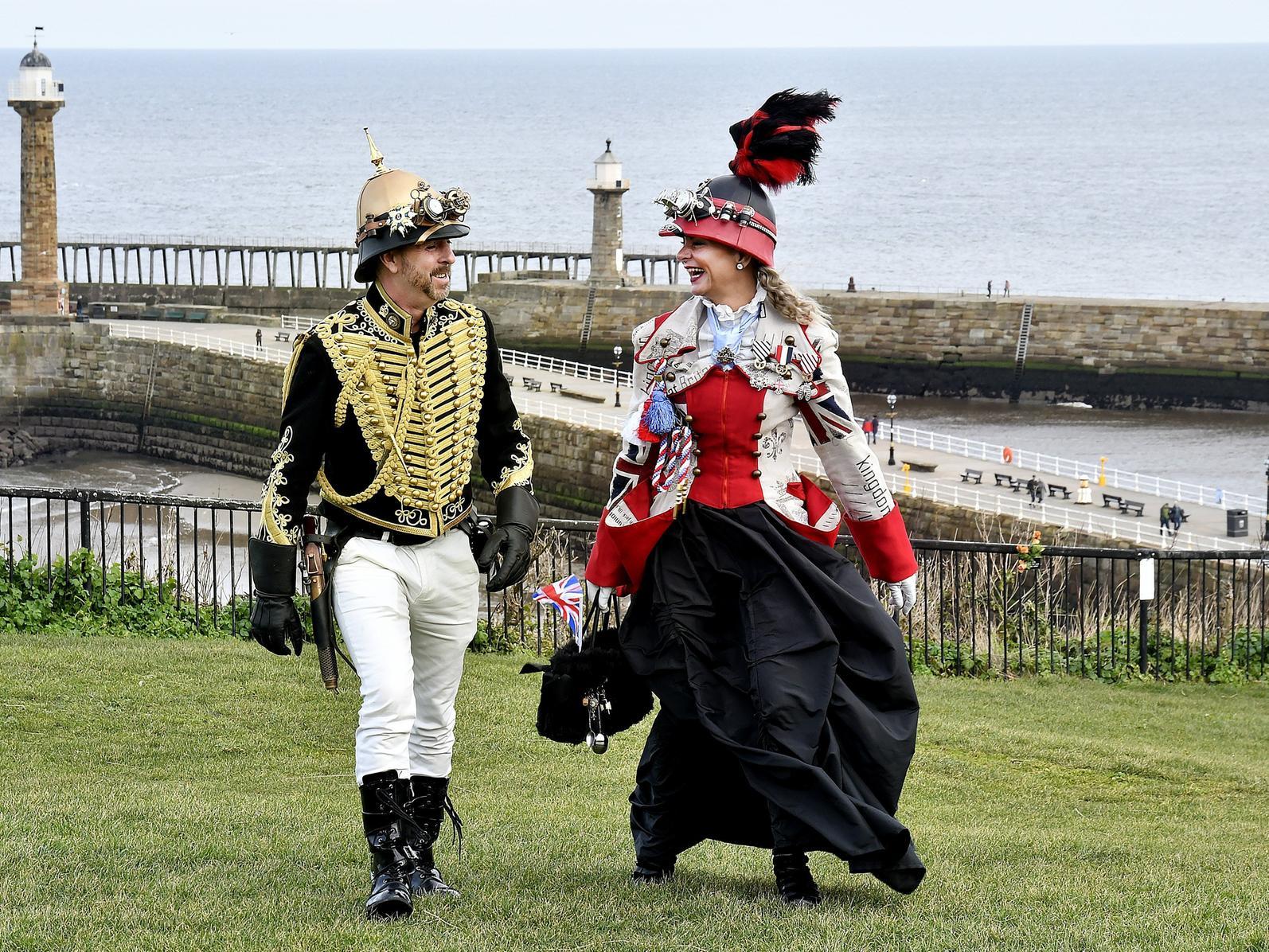 Whitby Steampunk Weekend at Whitby Pavilion, Saturday February 8 to Sunday February 9

More than 80 merchandise stalls offering artisan and bespoke Steampunk, alternative and unique Gothic products.

Steampunk is an aesthetic based on a mixture of science fiction and the 19th century style. It combines old with new, so expect to see modern day items made with wood, brass and copper as well as classic Victorian clothing, such as top hats, waistcoats, goggles, corsets, bustles and fascinators.
Includes cabaret on the Saturday.

Many events are free.