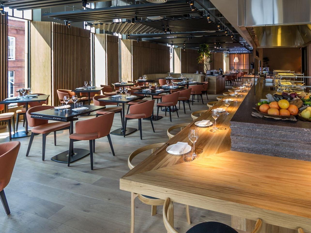 This contemporary Japanese eatery dishes up a bottomless brunch every Sunday, with food served buffet style and hot dishes available on request, along with free-flowing prosecco and a selection of desserts.