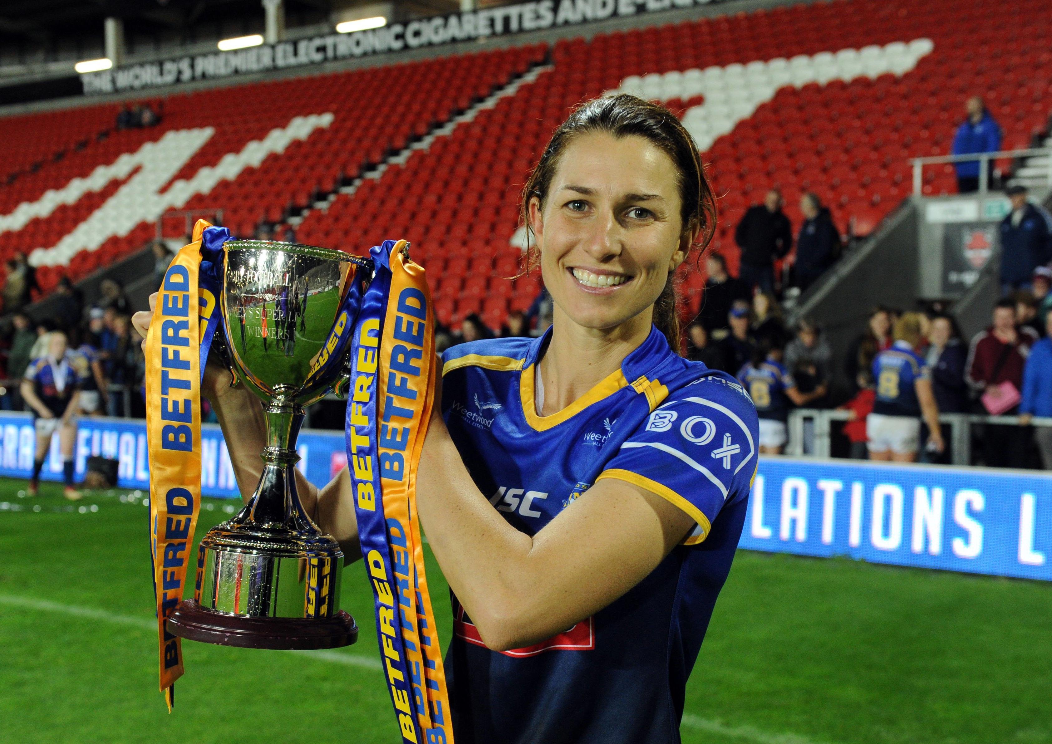 Leeds Rhinos captain Courtney Hill