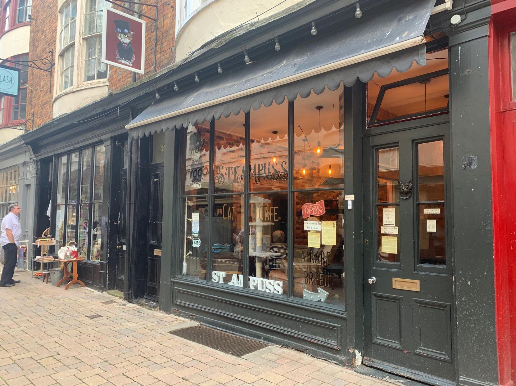 A reviewer said: My wife and I stumbled upon this delightful cafe when walking through Scarborough. We hadn't booked but were made thoroughly welcome. Coffee, tea and food were lovely.