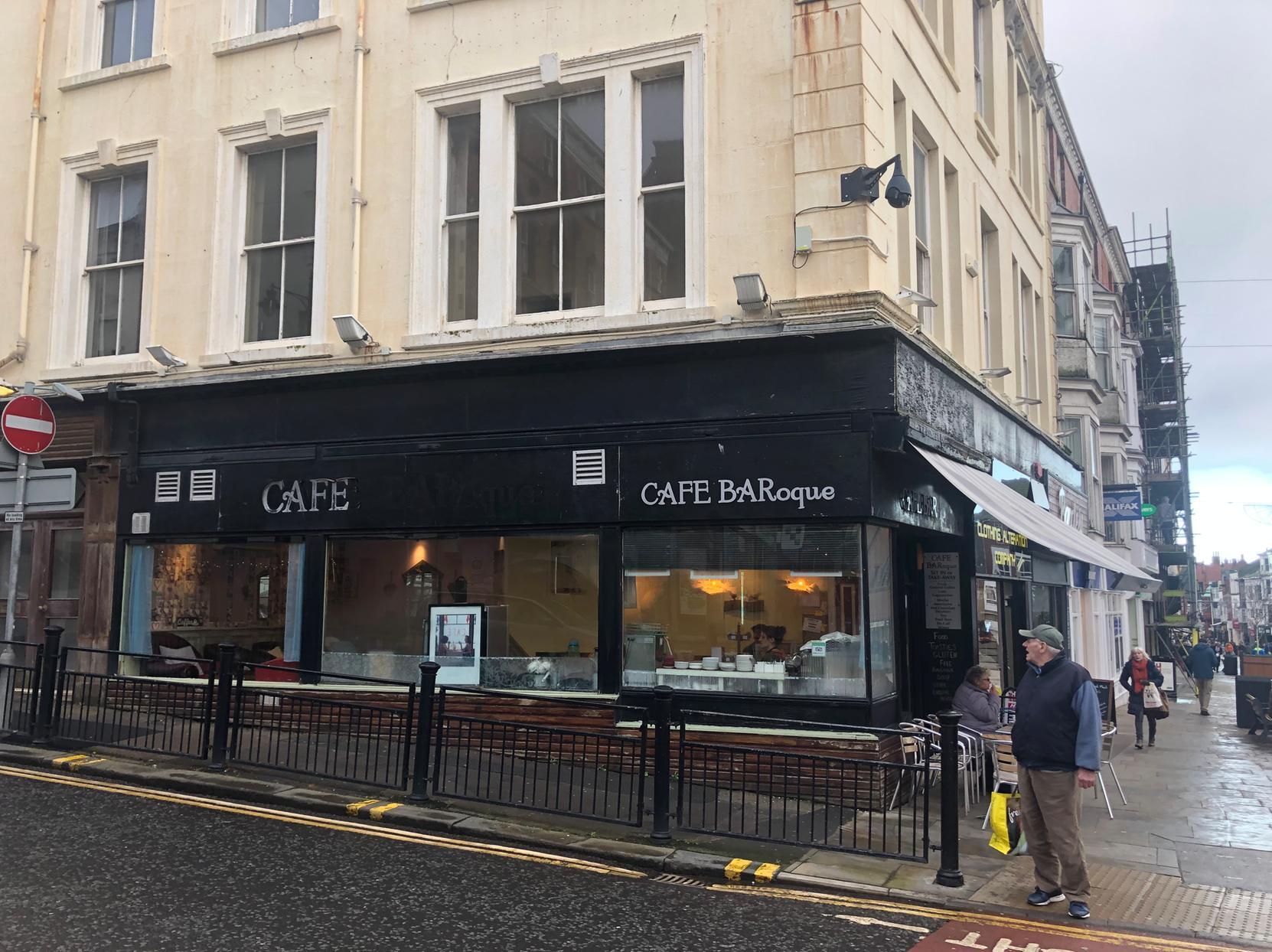 A reviewer said: This is a dear little cafe ,with comfy seating is a great place to stop in the middle of the shopping area. The delicious coffee comes complete with a chocolate. Great value.