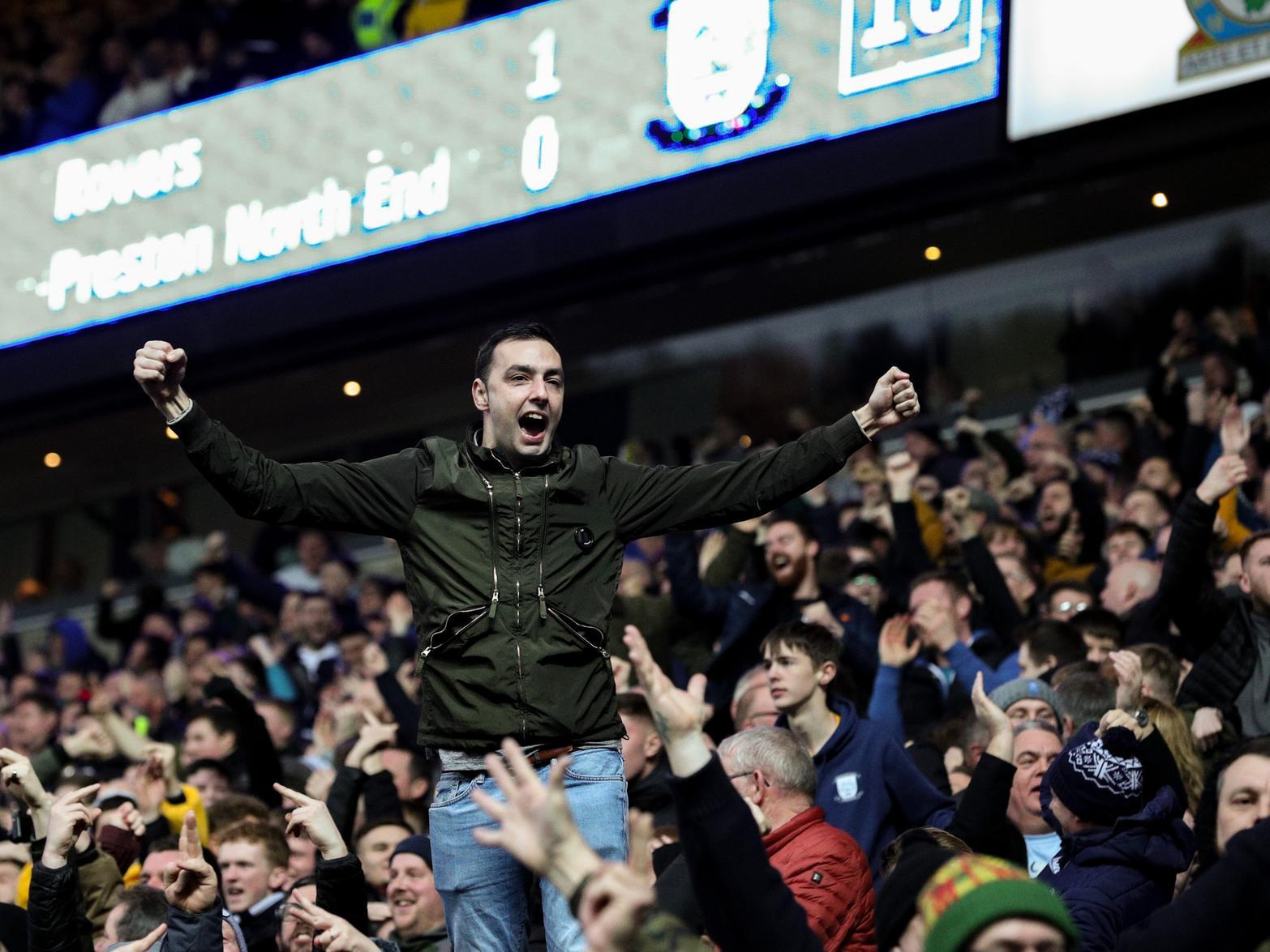 This PNE supporter stands for a better view