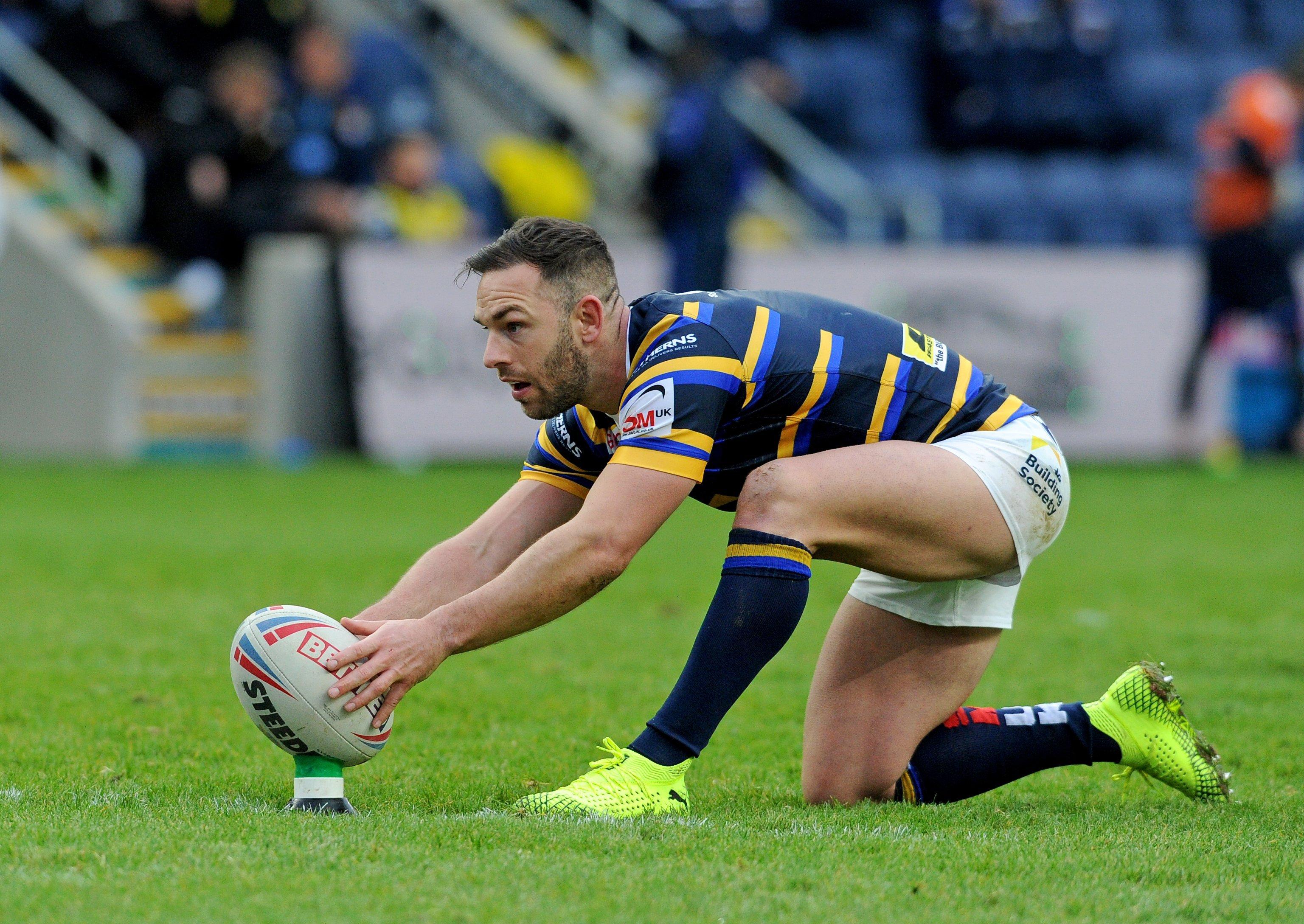 Leeds Rhinos' Luke Gale didn't feature in Sunday's testimonial but should be cleared to play against Wigan. PIC: Steve Riding