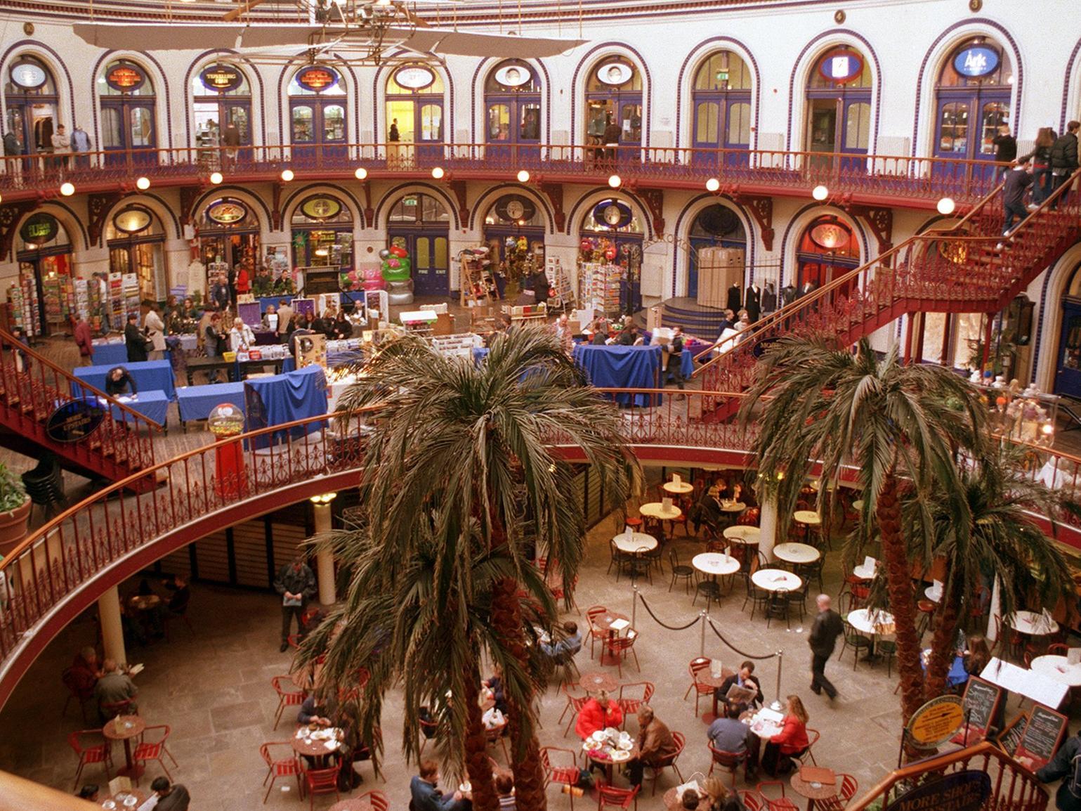 Is this the Corn Exchange you remember? Crammed with shops and refreshment bars to suit all tastes.