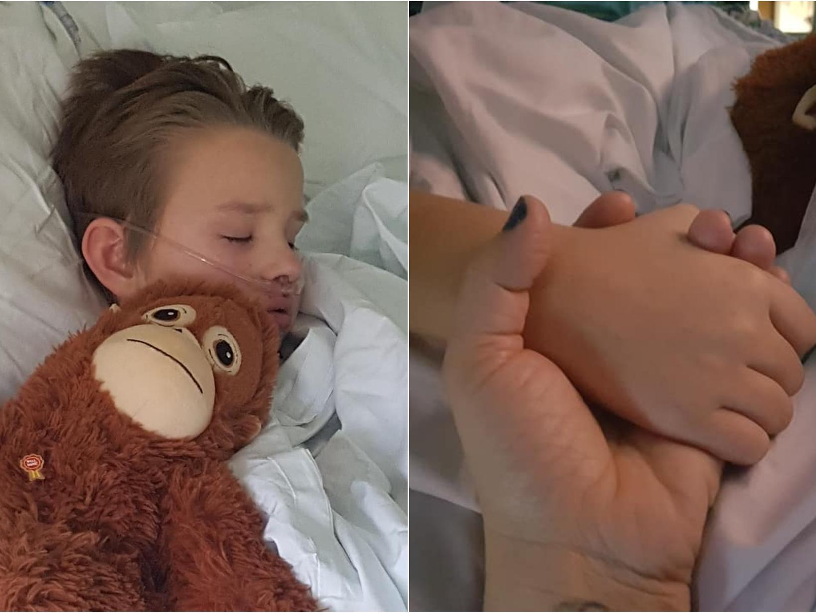 Billy has Acute Myeloid Leukaemia and is being treated at Leeds General Infirmary