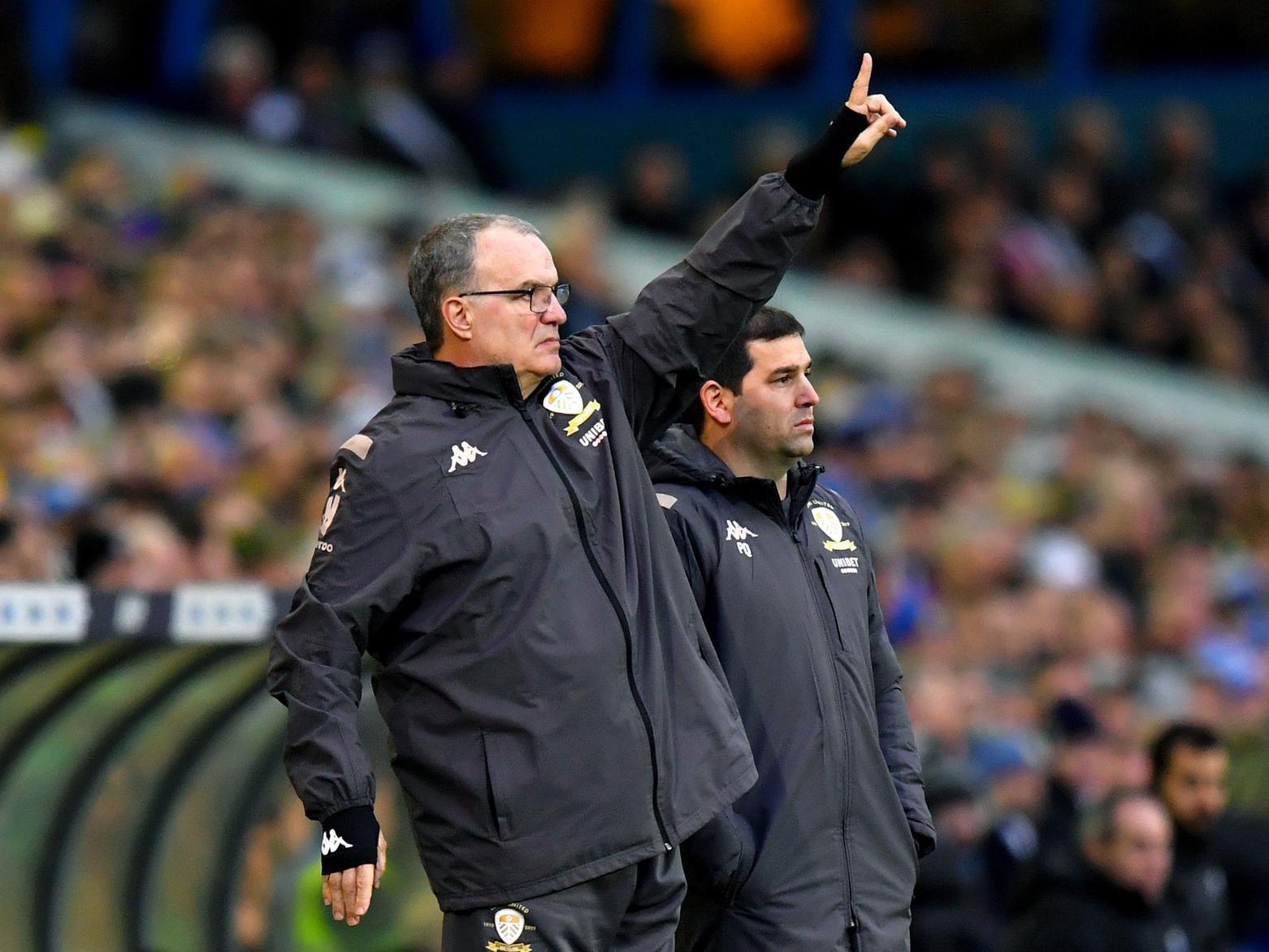 Marcelo Bielsa is pointing up - but will Leeds United go up? These data experts have their say