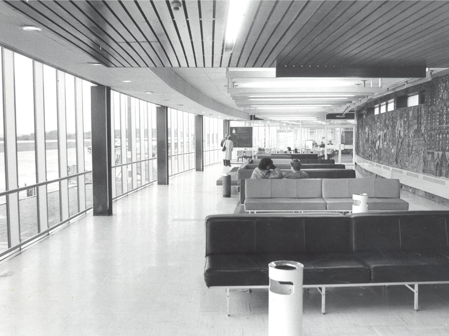 The first floor lounge at Leeds Bradford. Have you noticed how quiet it is?