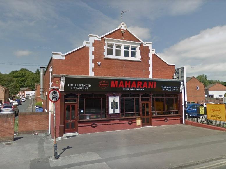 The Maharani focuses on South Indian cuisine which includes a good selection of meat free dishes. You can find them at 28-30 Watery Lane,Preston PR2 2NN