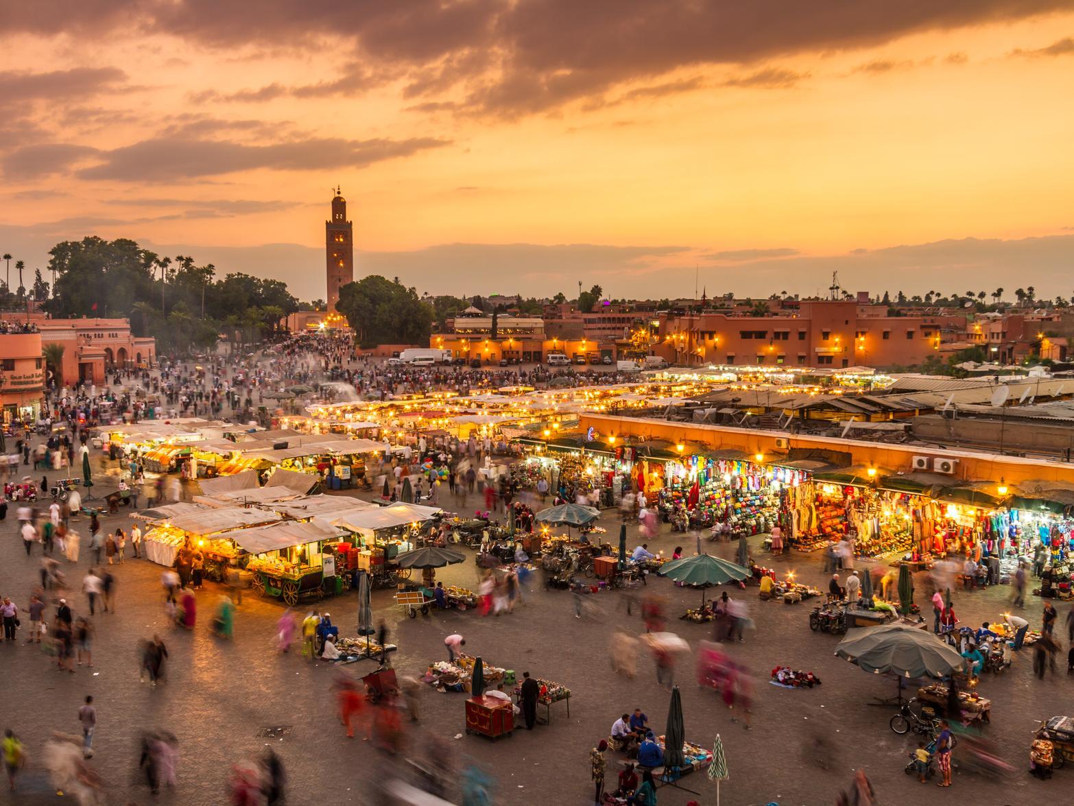 Marrakech proves popular with tourists all year round, and with highs of 25C in April, its a great place for a trip during the Easter holidays. With long hours of sunshine and plenty to explore, Marrakech could be a great choice.