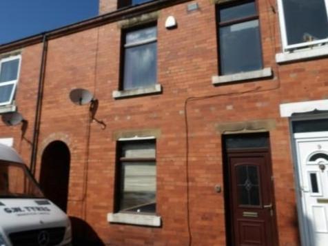 Three bed terraced house for sale for 90,000.