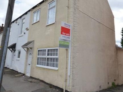 Two bed terraced house for sale for 97,500.