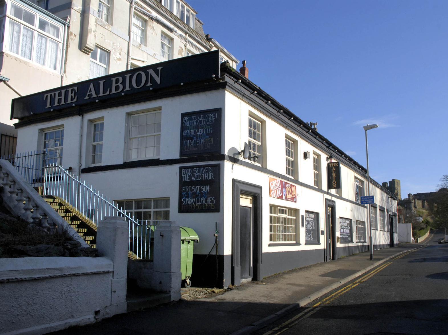 The Albion, at 136 Castle Road, is now holiday lets.