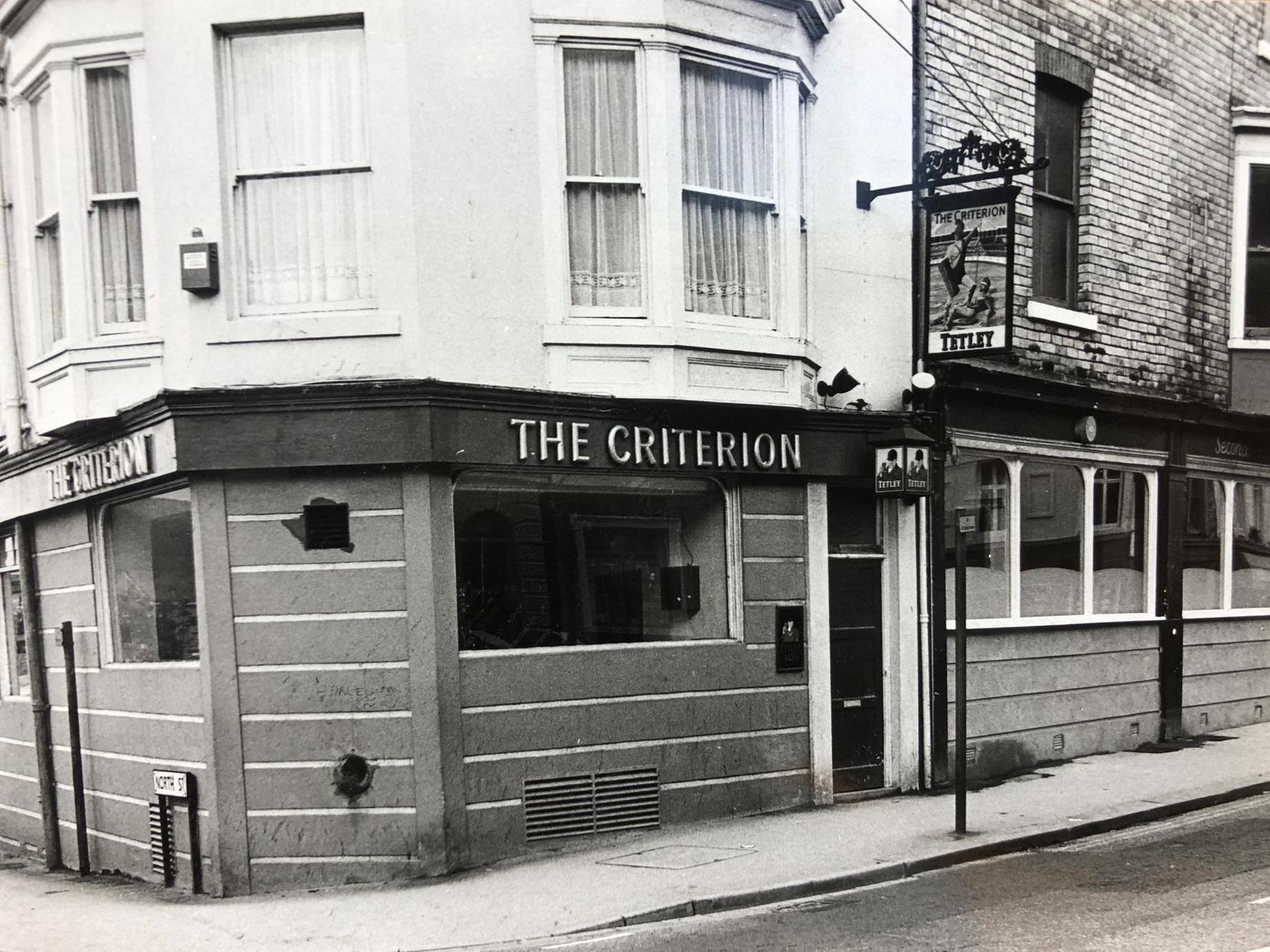 The Criterion on the corner of Castle Road and North Street is now The Castle Tavern.