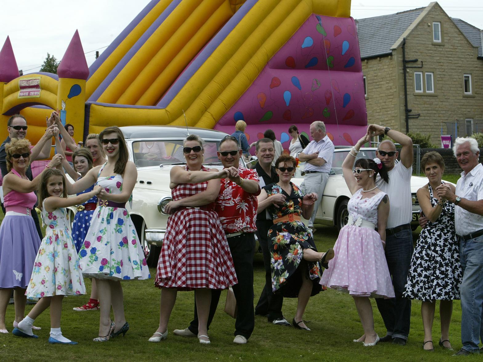 This picture from back in 2010 shows all the fun of the fair at Elland Carnival.