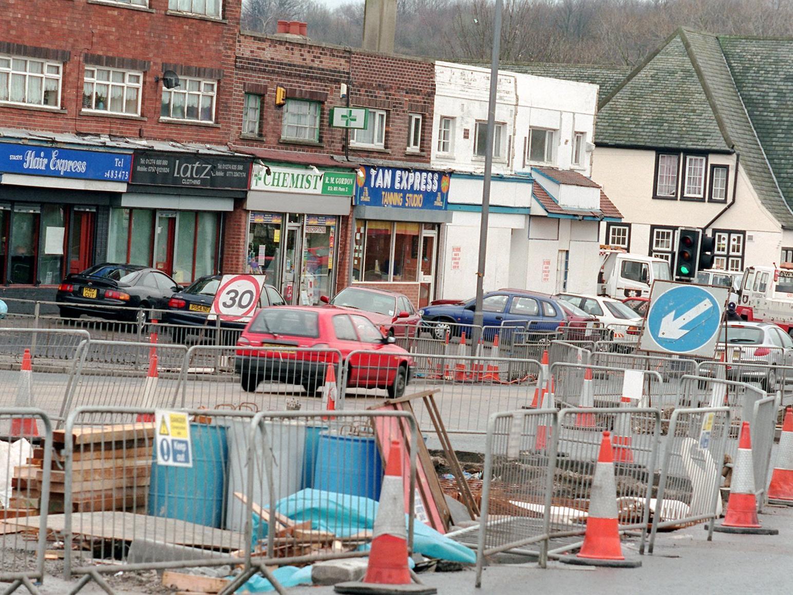 Traders on Selby Road in Halton were upset that the work on the East Leeds Bus Initiative was damaging trade.