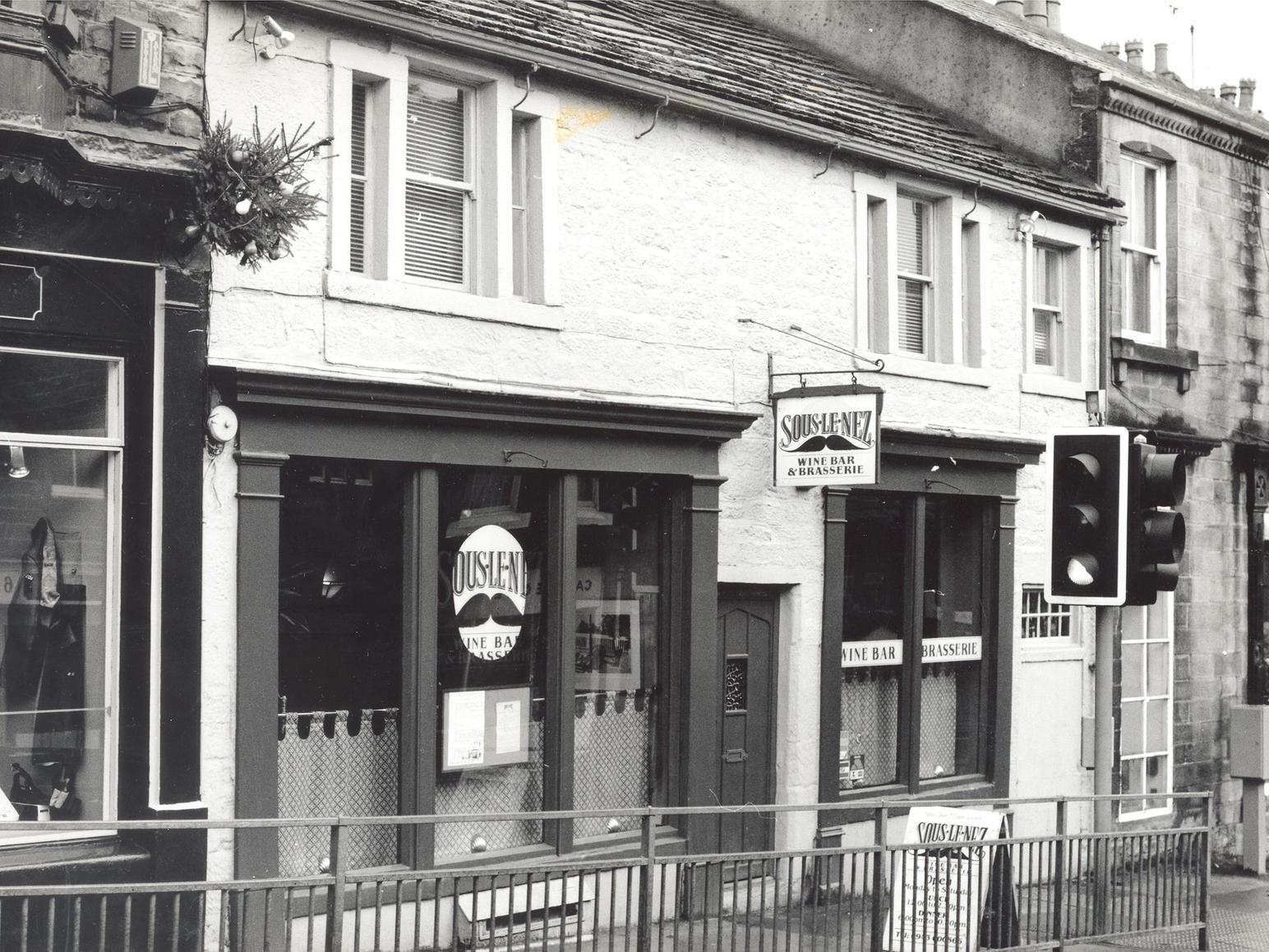 Did you enjoy a meal at Souz-Le-Nez on Church Street back in the day?