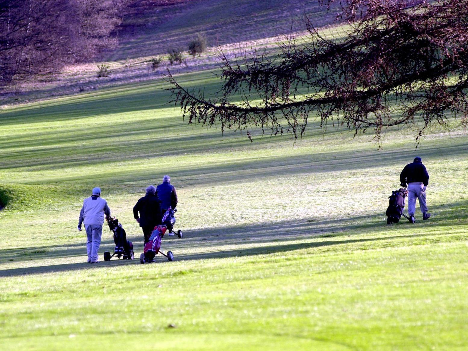 January 2001 and council chiefs revealed plans to sell off a list of golf courses and leisure centres  around the city. They include Roundhay Park golf course.