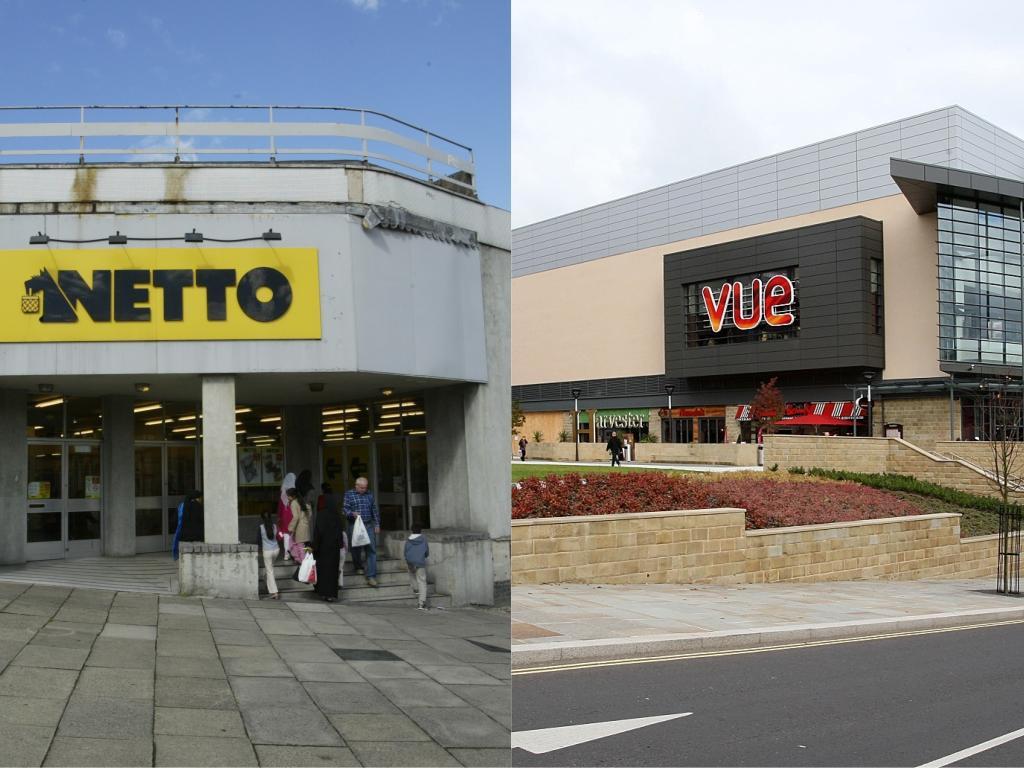 In 2012 Broad Street Plaza came to town bringing a whole host of restaurants, a Premier Inn and cinema. Previously a Netto supermarket stood in its place which was knocked down to make way for it.