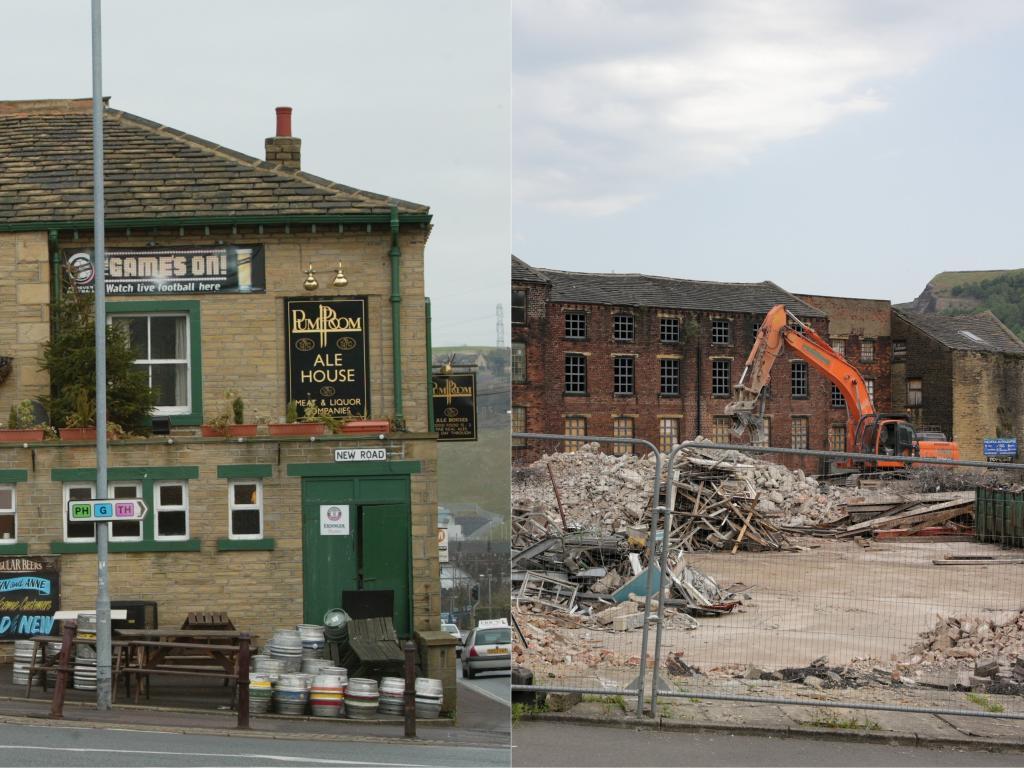 This iconic pub was a familiar sight to those driving into town from Salterhebble. Sadly the 220-year-old venue off Church Street was demolished in 2016 with plans for it to be turned into a car park for a new shopping centre.