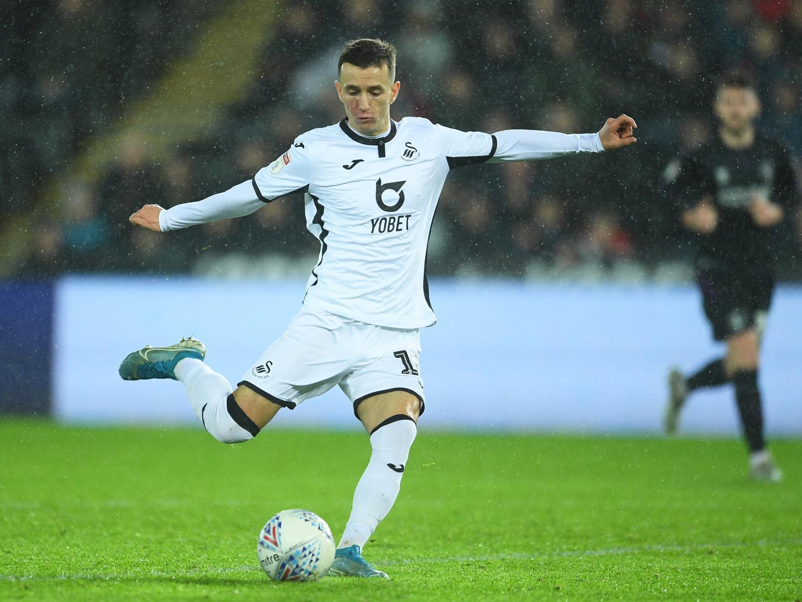 Brighton manager Graham Potter will potentially go back to his former club Swansea to sign 23-year-old Kosovo midfielder Bersant Celina. (Sun on Sunday)