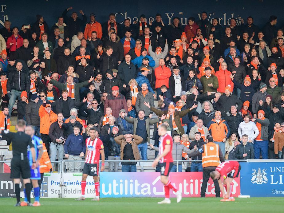 Were you among the 741 Blackpool fans at Sincil Bank on Saturday?