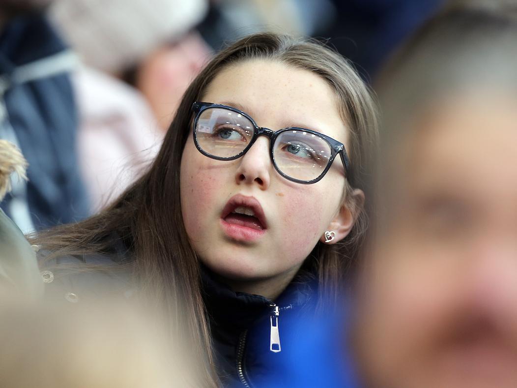 Burnley v Leicester fan photos. Credit: Rich Linley/Camera Sport