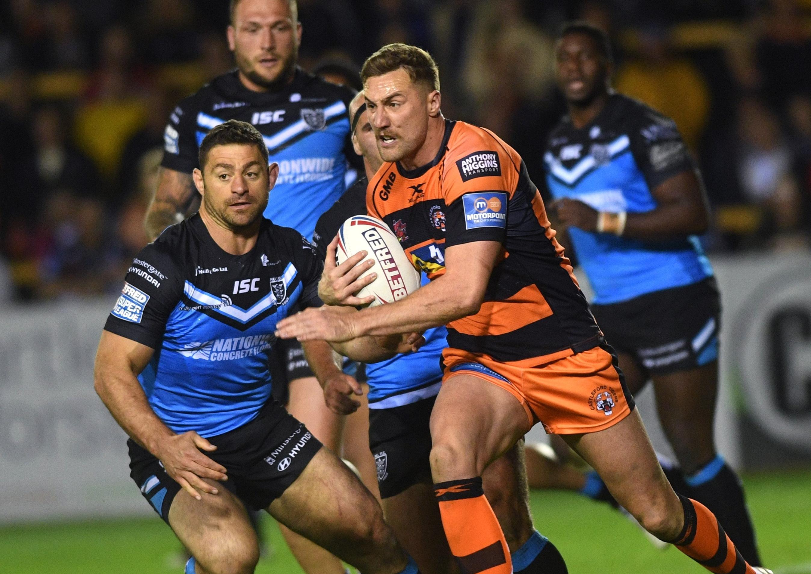 Castleford Tigers' James Clare.