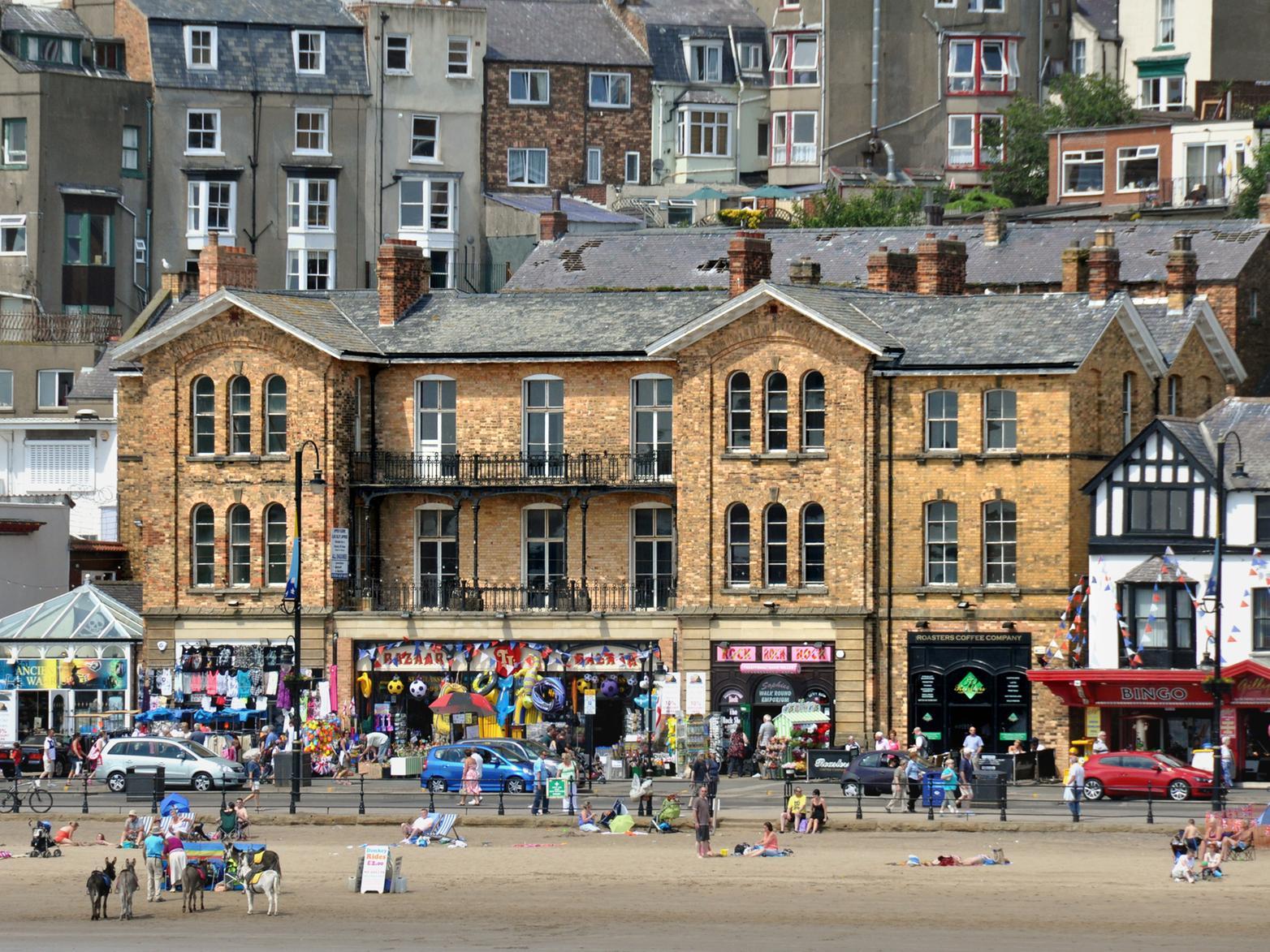 The iconic Grade II-listed former hospital on Scarborough's seafront dates back to the mid-19th century. It is now on the market for 2.25 million.