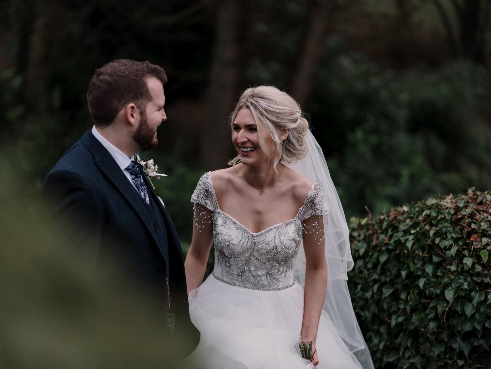 Tom, 33, added: When people said your wedding day goes by in a blur, you never believe them. To marry the love of your life surrounded by friends and family was truly special.