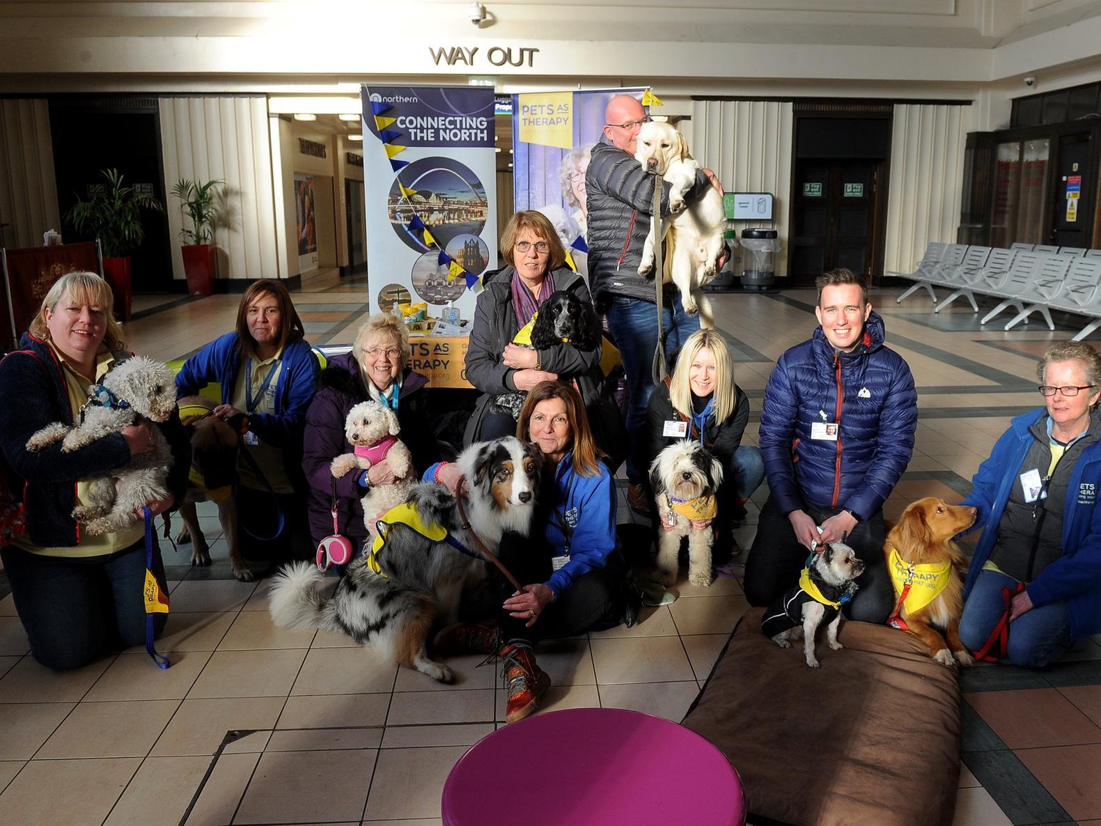 He continued: "By inviting the dogs onto the station we can not only help our customers, we can support and highlight the fantastic work of the charity."