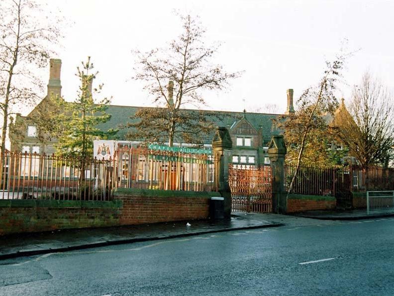 Chapel Allerton Primary which was built as Chapeltown Board School in 1879 and designed by Richard Adams.