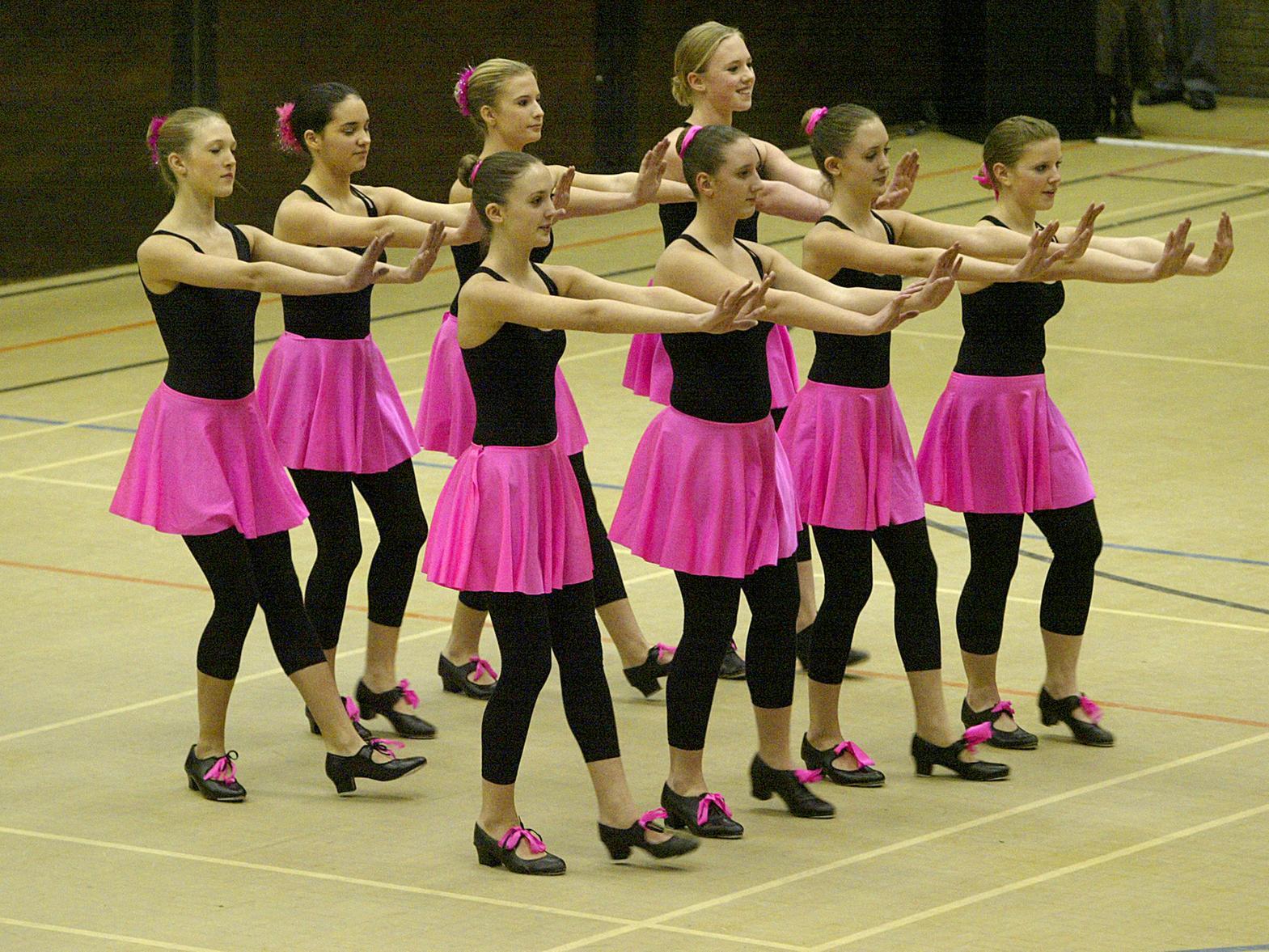 Dancers from Barbara Peters School of Dance from Huddersfield.
