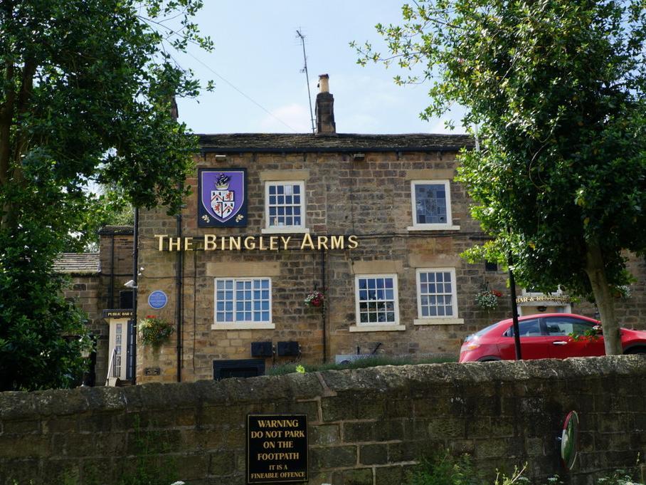 Also sitting between Leeds and Wetherby is a pub not only the oldest in Leeds, but the oldest in Yorkshire. The Bingley Arms was built between AD 905 and AD 953 and claims to be in the Domesday Book.