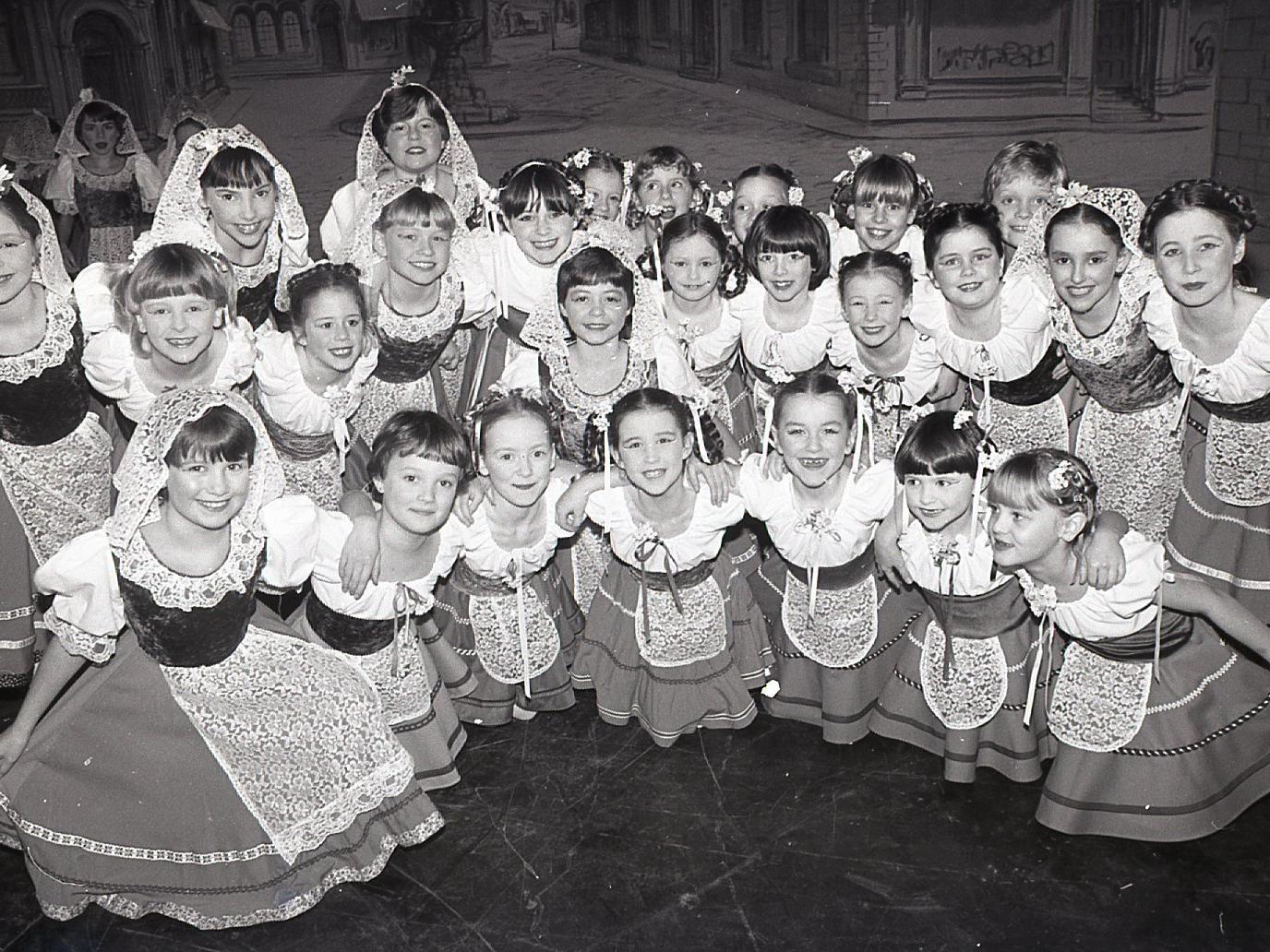 Cast members of Blackpol Children's pantomime - Pinocchio
