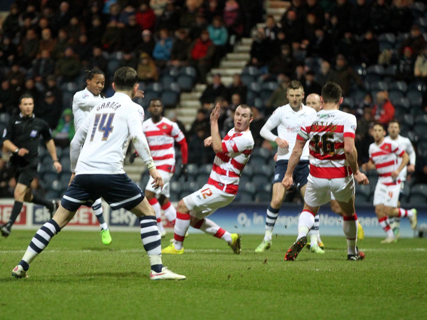 Daniel Johnson's goal against Doncaster in March 2015 was his fourth in successive matches