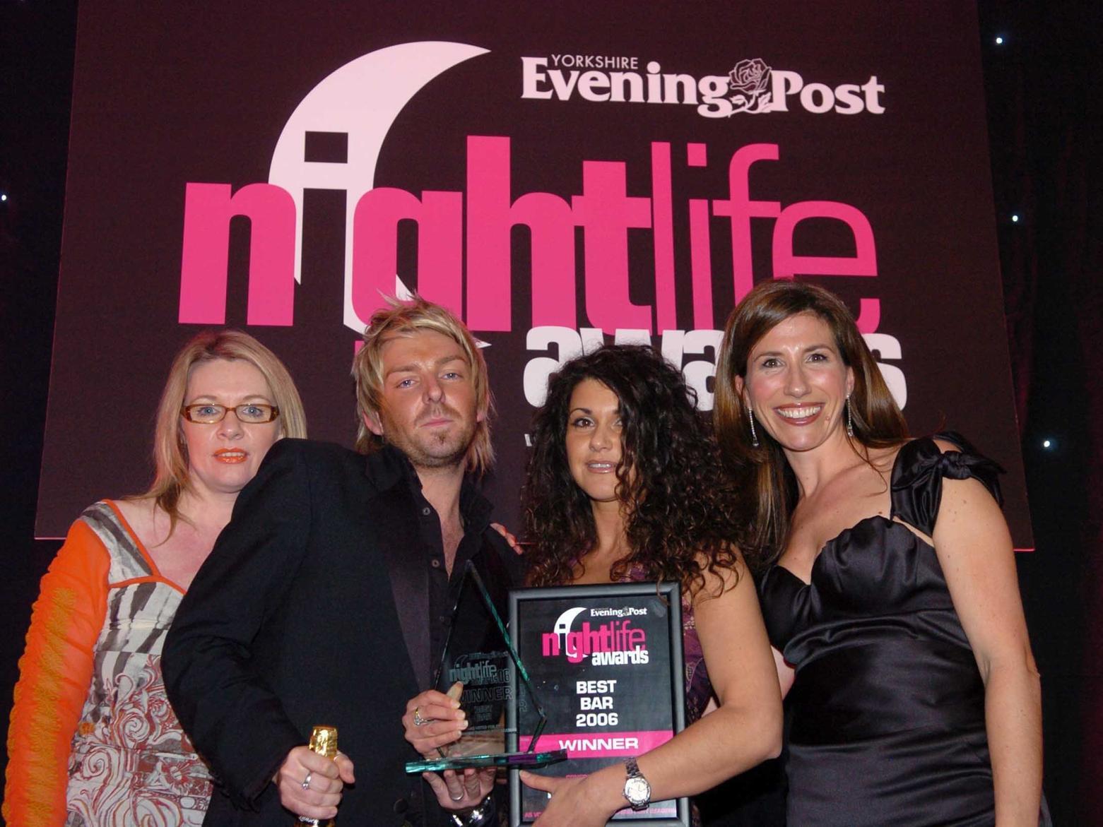 Oracle scooped the 'Best Bar' category at the Yorkshire Evening Post Nightlife Awards in February 2007.