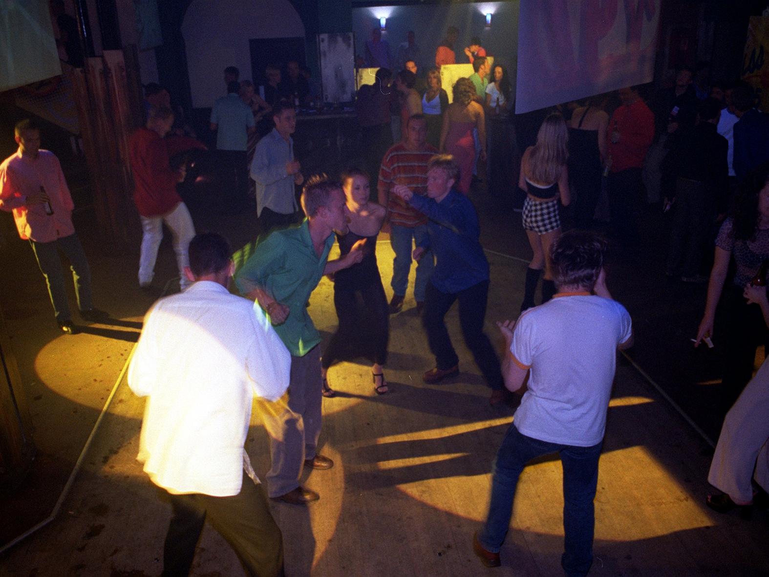 Revellers are cutting some shapes on the dancefloor.