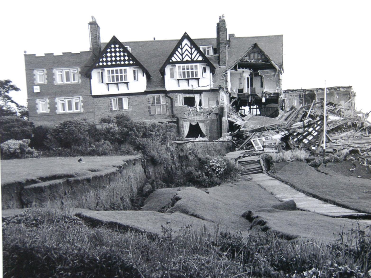This clifftop hotel made the headlines nationally and internationally when its collapse was captured on live TV in 1993.